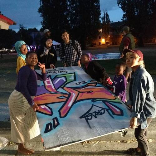 Clean up crew. Park jam. Summer has been good. Thank you ZULU.#stayhappy#seattle#community Catch u