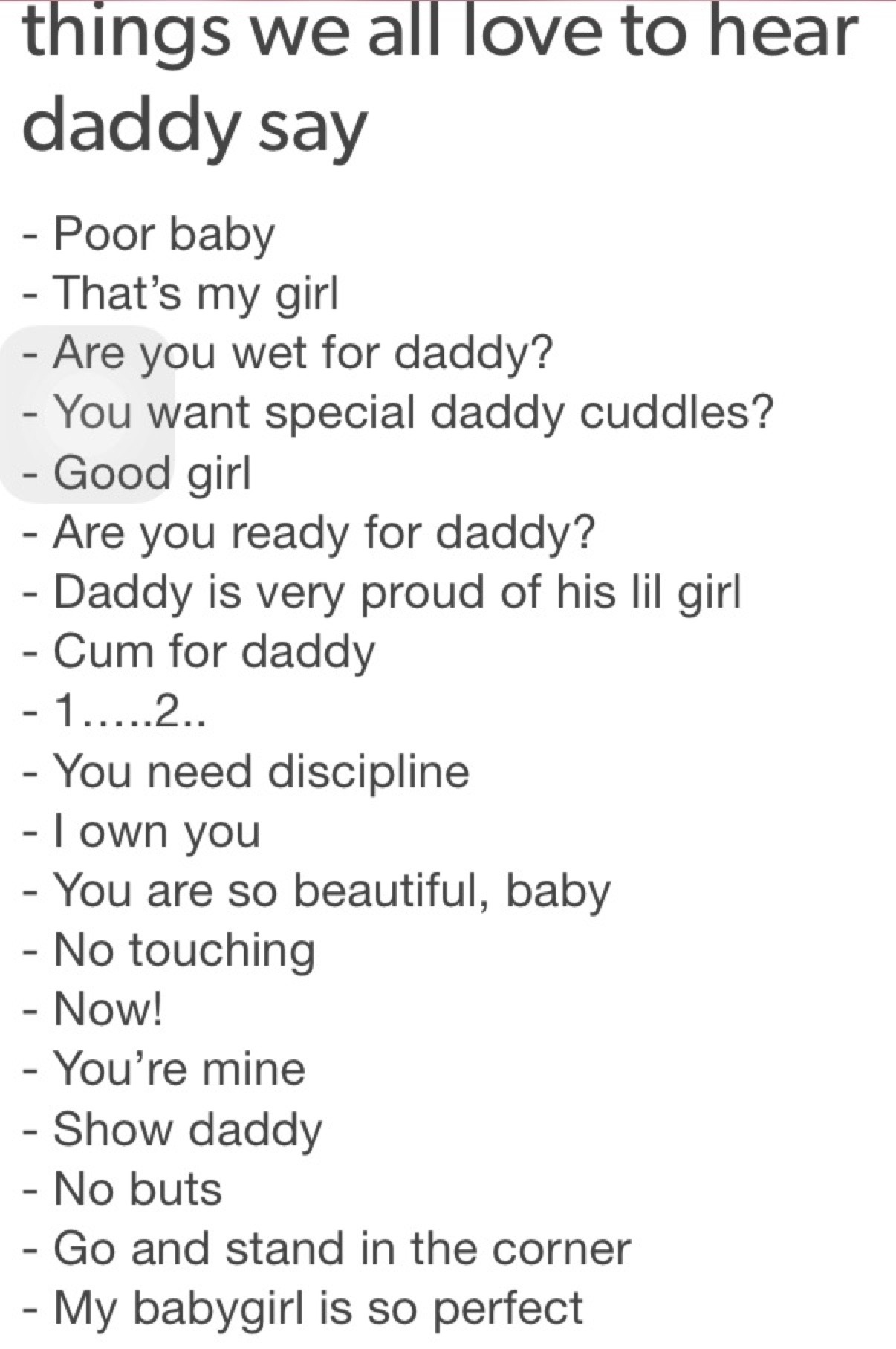 daddys-babi-xx:  We really do😻😻😻