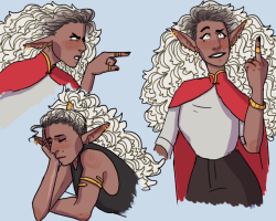 Keplercryptids:kamabr:lotsa Lup :’) [Image Description: Several Drawings Of Lup,