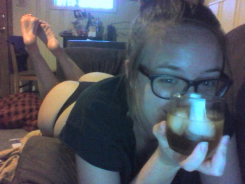 Porn Pics Whiskey for Dinner