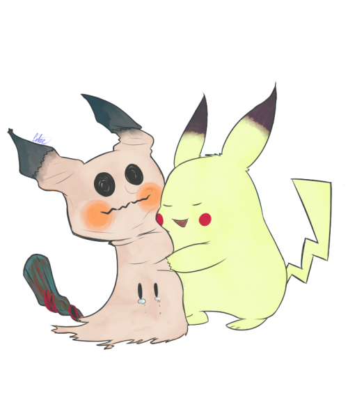 litralite:Don’t be sad, Mimikkyu! I will love and protect you!