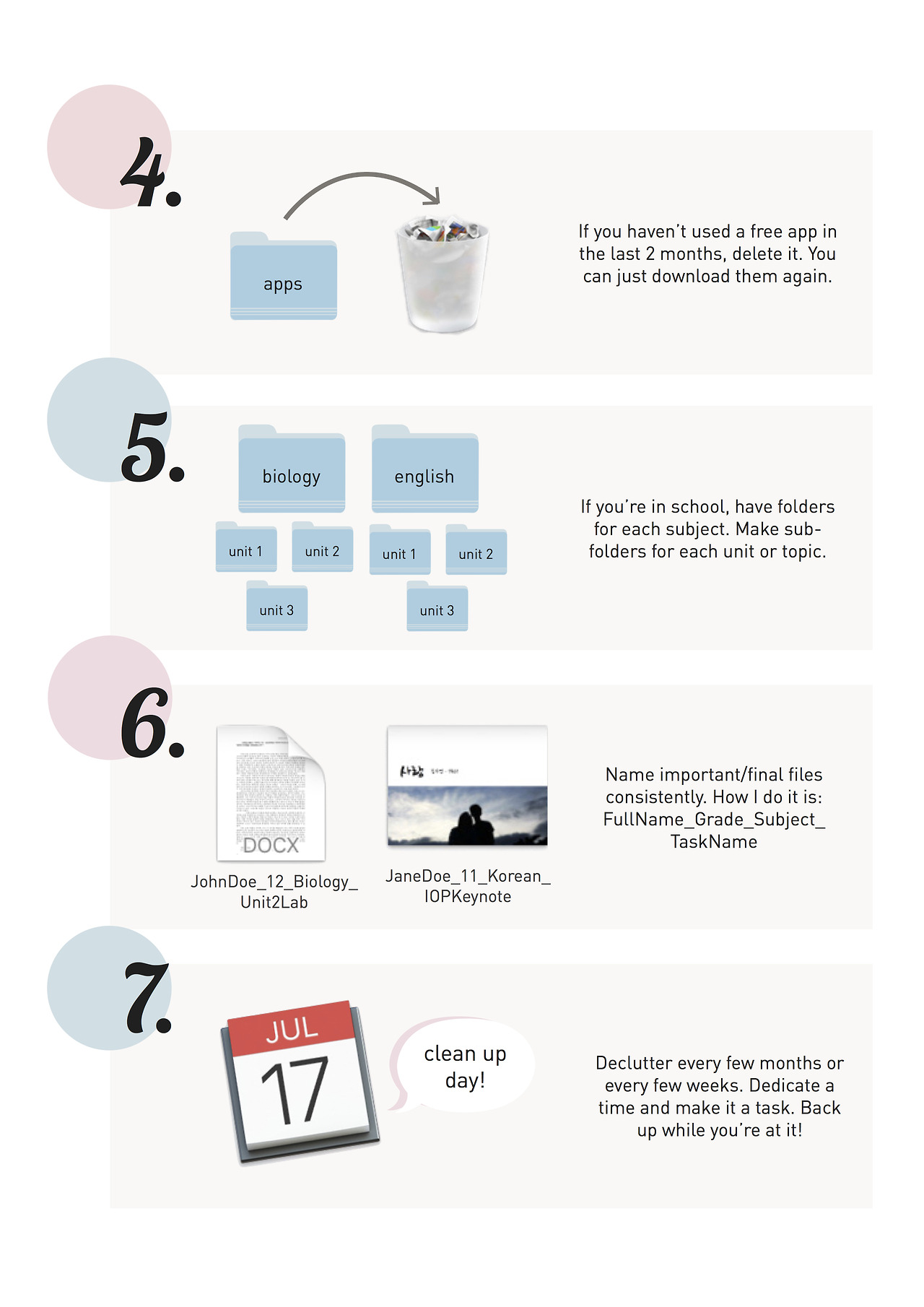 gemlesbo:  officiallystudying: 7 Ways to organize your laptop because we can always