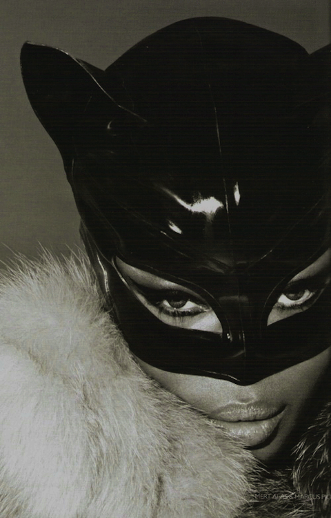 classically-california:  Naomi Campbell as Catwoman for Vogue Russia December 2008- Mert and Marcus Editorial 