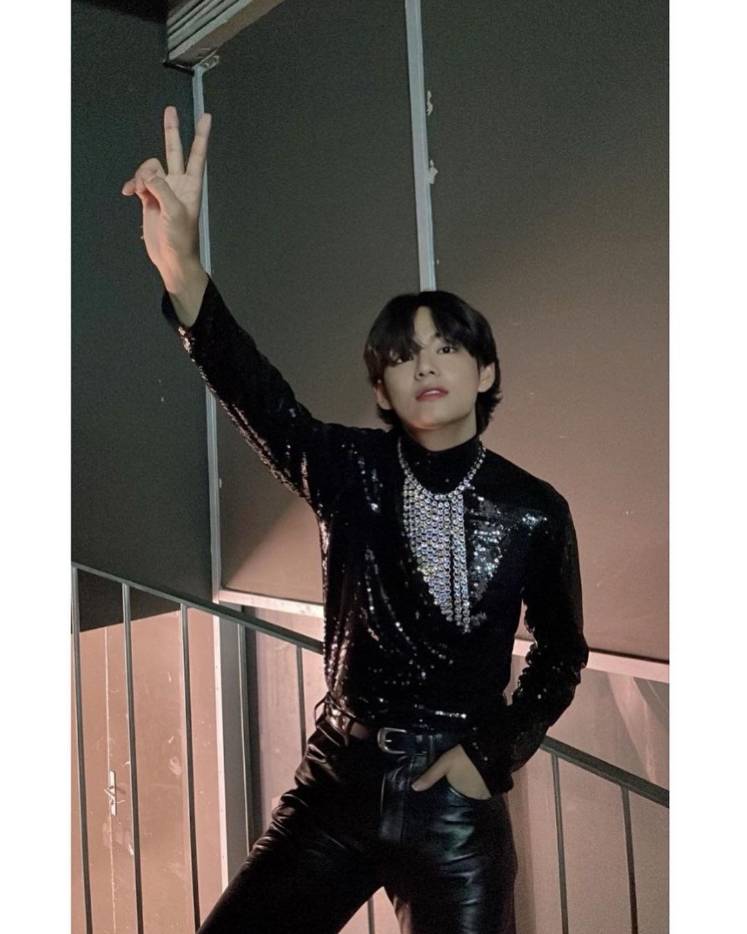 BTS Taehyung/ V on Instagram: BTS V THE OFFICIAL BRAND AMBASSADOR OF @ celine 😍 OMGGG YASS #CELINEBOY #CELINEBYHEDISLIMANE