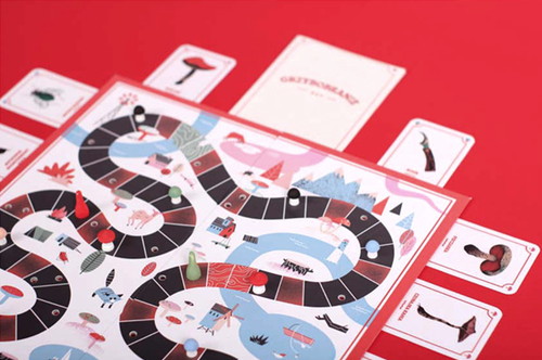 Inspired by traditional and multi-generational board games, Polish student Agata Polasik created thi
