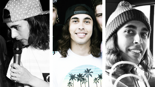 carapherxelia-blog:  ↳ vic fuentes of pierce the veil → photos by adam elmakias✖
