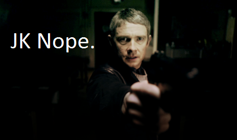 sherlockisgay:  cumbercorn:  #just imagine if martin played a doctor who companion #who was kidnapped by the doctor #and he would just be like LETS GO ON ANOTHER ADVENTURE #and martin was just like #leave me the fuck alone i just want to go home   (x)