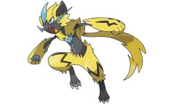 durbikins: corsolanite:  Official artwork for the new Mythical Pokémon, Zeraora   