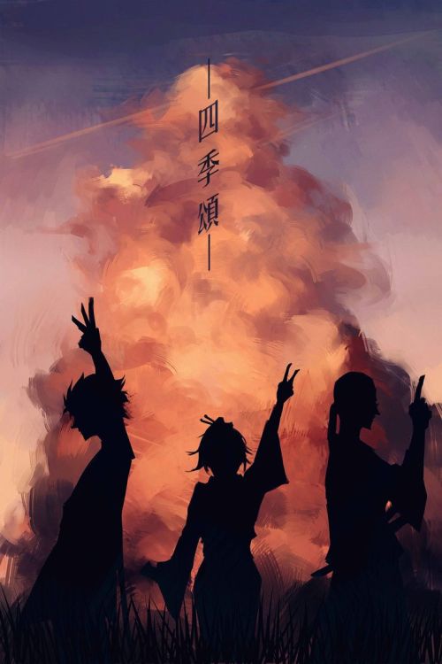 anime-angel-lover: Samurai Champloo @dablacksaiyan art reference/ inspo