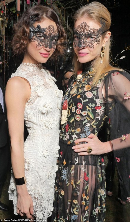 fuckyesolgakurylenko: Olga Kurylenko and Natalia Vodianova attend the Christian Dior Haute Couture S