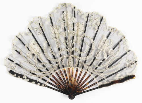 design-is-fine: Folding Fan, 1901. France. Via Cooper Hewitt.