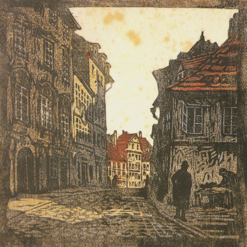 geritsel:Carl Thielmann and Walther Klemm - a mixed bag of Prague woodcuts