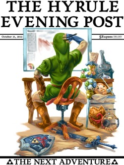 it8bit:  The Hyrule Evening Post Created by Joshua Tufts
