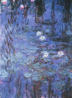 goodreadss:  Blue Water Lilies, Monet, c.