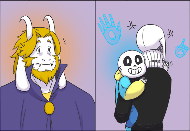 noire73:  Silly Asgore  I have been trying to finish this one for WEEKS. I don’t