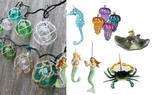 wearebabygroot: ladytedra:Mermaid Christmas ornaments and decoration. OH, HOW I WISH I COULD HAVE 