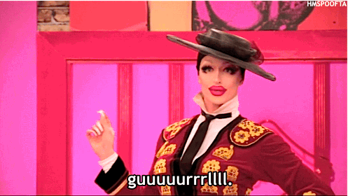 paultoes:  Before appearing on RuPaul’s Drag Race, Milk (née Daniel Donigan) was a competitive figure skater. A bolero he wore for a skating routine in 2009 was later repurposed for an ensemble he wore on Drag Race.