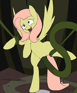 fearingfun:  kanashiipanda:  More Fluttershy getting tentacled, extended edition.  This is probably gonna be a thing.  Animating porn is pretty fun.  lol P.S.  -  I hate tumblr’s size restrictions.  Yessss~  Holyunf! O////o