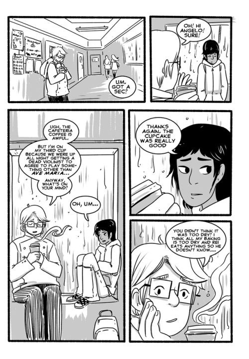 We’re back! Pages by @thegorgonist Happy October and a chance to check back in with Paul and Angelo 