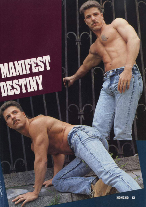 From HONCHO magazine (November 1989)Photo story called “Manifest Destiny’photo by Photo 