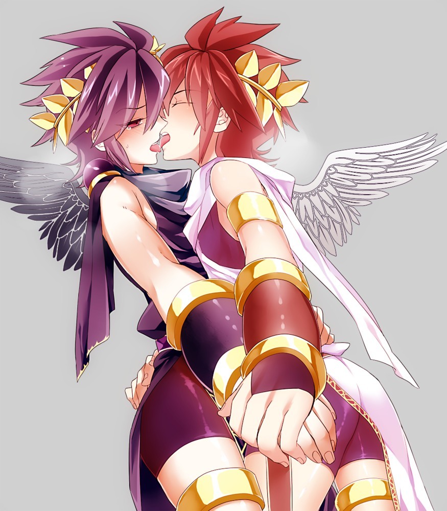 Pit &amp; Dark Pit (Kid Icarus) by Izumo