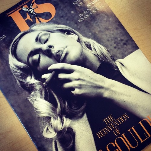 ohshesagoulddigger:
“It’s ES Friday and on the cover we’ve got the smoking @elliegoulding😍
”