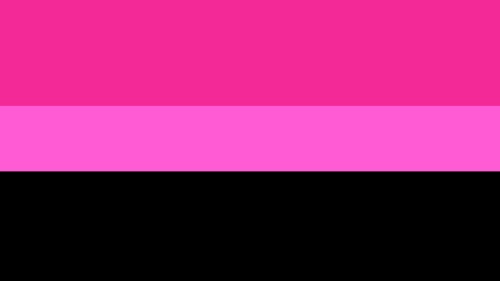 Kuromi Themed Bi Flag!