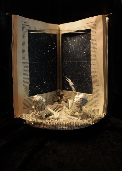 thecultofgenius:  Book sculptures by Jodi Harvey-Brown