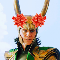unfairlymostfairly:  &lsquo;Tis the season for holiday/wintry Loki icons. Feel free to use if you like them! &lt;3 