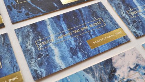 Hagopian Ink business cards are just beautiful!