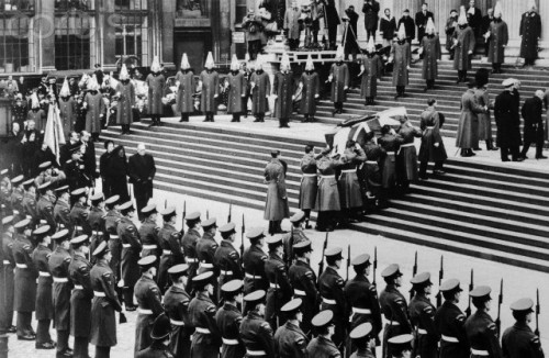 The Funeral of Sir Winston Churchill, 30 January 1965