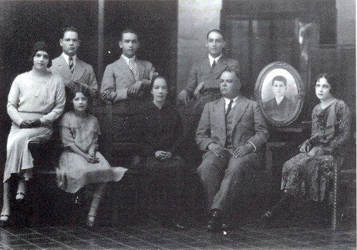 Family of St. José Sánchez del Río, the Cristero martyr and standard-bearer of General Luis Guízar M