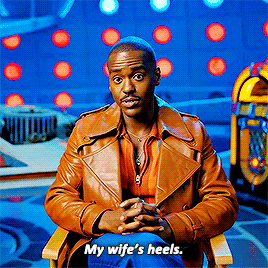 The Doctor And River Song + Being A Besotted Old Married Couple