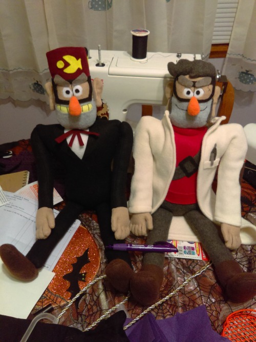 Brand new Stan and Ford Pines original handmade plushes. Both are for sale. The proceeds will be goi