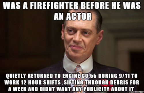themetaisawesome:  howthehoolychillz:scumbabe:ill-f4t3d:snopes.comchecks out.😊No fucking way.  Buscemi is the man