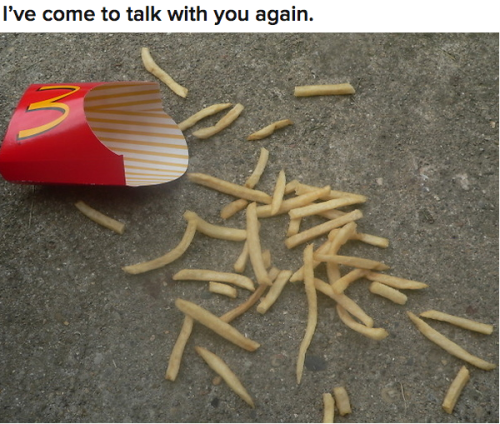 foodchewer:  gnumblr:  This is the most emotional post in the history of tumblr  rip 