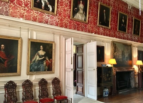 cair&ndash;paravel:Interiors of Dyrham Park, Gloucestershire. It was built in stages in the late