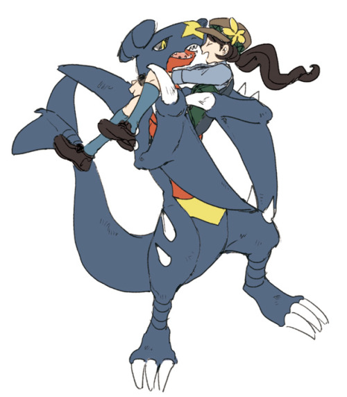 crazyparrotlady:  shikaro:   ポケモンとわし by よも  talonflame omfg also lapras aaaaa  A 