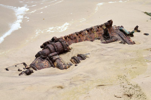The Skeleton Coast Is The Northern Part Of The Atlantic Coast Of Namibia And South Of Angola From The