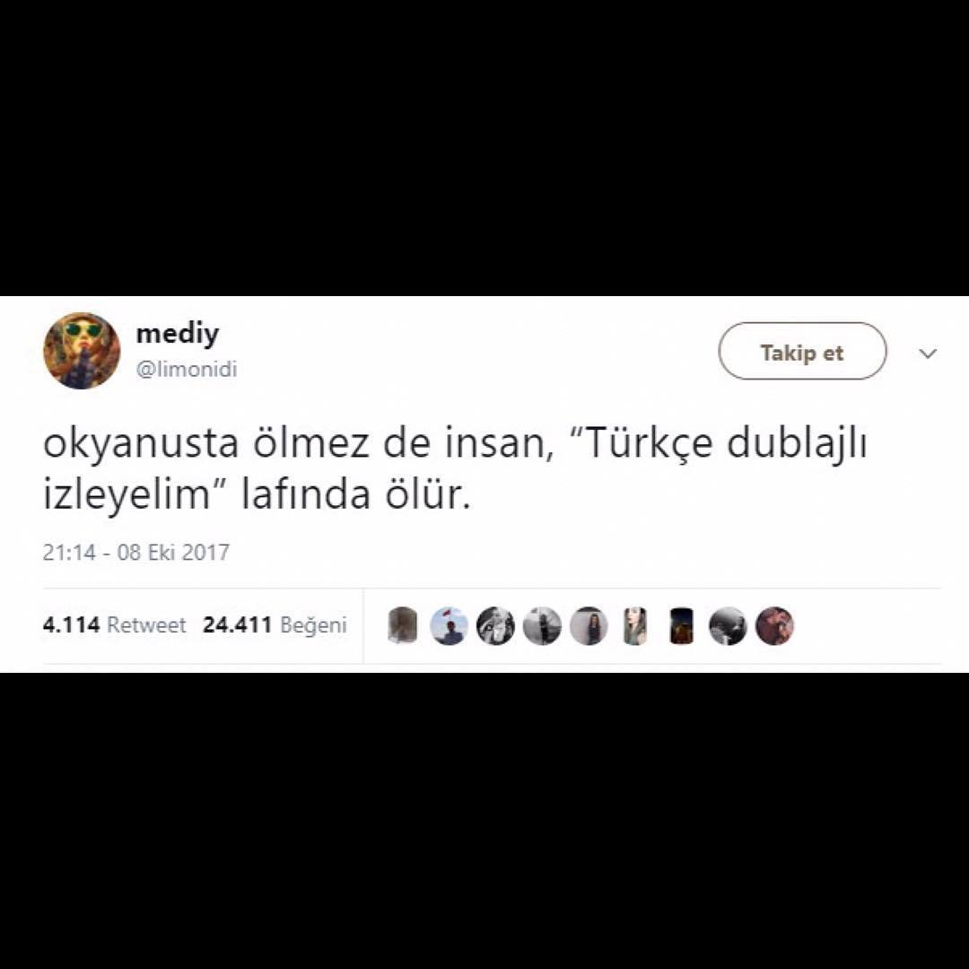 Okyanusta ölmez de insan,...