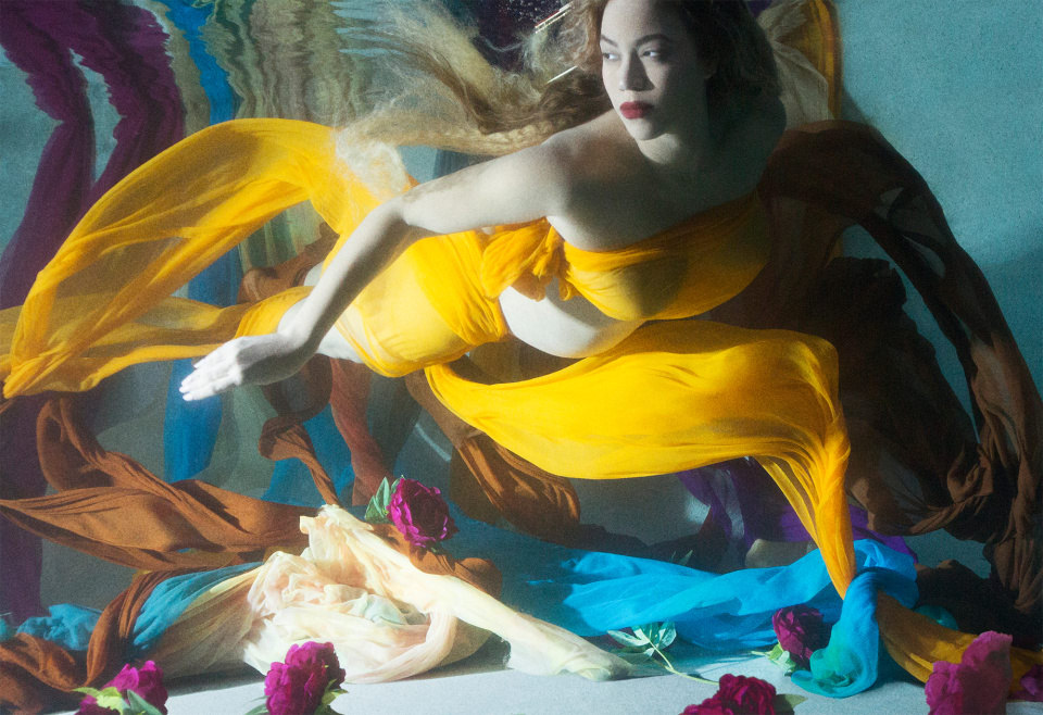 wetheurban:  Beyoncé x Awol Erizku After yesterdays explosive pregnancy announcement,