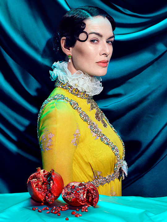 cantinaband:Game of Thrones cast | photographed by Miles Aldridge for TIME, July