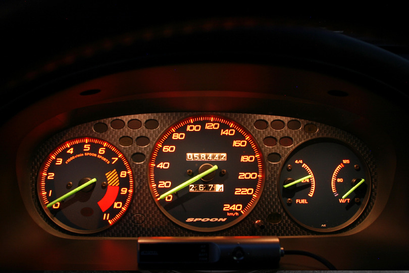 jdmmidnight:  Spoon Cluster on EK9. Lets all take a moment and love this. 