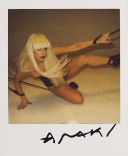 gagasgallery:  Lady Gaga by Nobuyoshi Araki