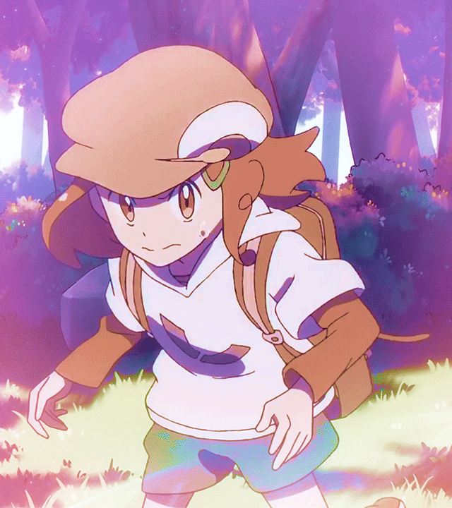 Kira Kira Ashandpikachu Pokemon Trainer Tsubomi In The