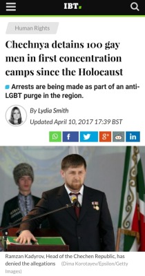 Libertarian-Lady: More Than 100 Gay Men Have Been Detained In Concentration Camp-Style
