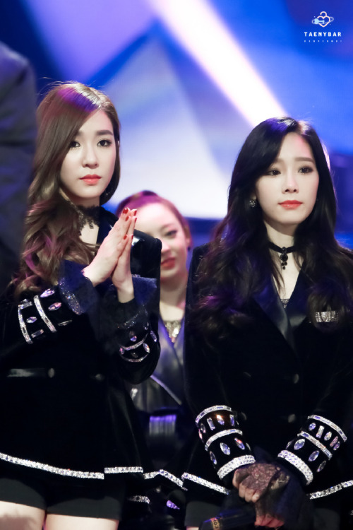 [141231] Taeyeon&amp;Tiffany at 2014 MBC Gayo Daejun by TaeNyBar