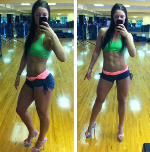 hotfitnesswomen:  She looks great 
