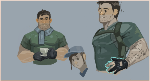 chesschirebacon:  trying to draw more chris on iscribble
