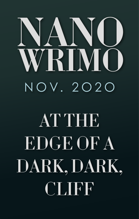 just made some fun little graphics for my nov. 2020 nanowrimo project! this is one the one ive been 